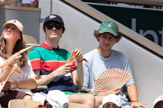 2026 French Open - Celebrities In Stand Day 7 NB Pierre de Maere in stand day 7 during the 2026 French Open at Roland Garros on May 30, 2026 in Paris, France. Photo by Nasser Berzane ABACAPRESS.COM  Copyright: xBerzanexNasser ABACAx