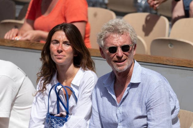 2026 French Open - Celebrities In Stand Day 7 NB Denis Brogniart in stand day 7 during the 2026 French Open at Roland Garros on May 30, 2026 in Paris, France. Photo by Nasser Berzane ABACAPRESS.COM  Copyright: xBerzanexNasser ABACAx