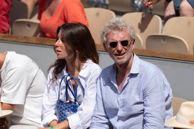 2026 French Open - Celebrities In Stand Day 7 NB Denis Brogniart in stand day 7 during the 2026 French Open at Roland Garros on May 30, 2026 in Paris, France. Photo by Nasser Berzane ABACAPRESS.COM  Copyright: xBerzanexNasser ABACAx