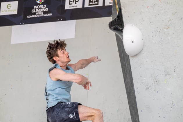 May 30, 2026, Madrid, Madrid, Spain: THORBEN PERRY BLOEM of Germany competes during the men s boulder semifinal at the IFSC World Climbing Series in Madrid Madrid Spain - ZUMAd308 20260530_zsp_d308_171 Copyright: xJuanxCarlosxLucasx
