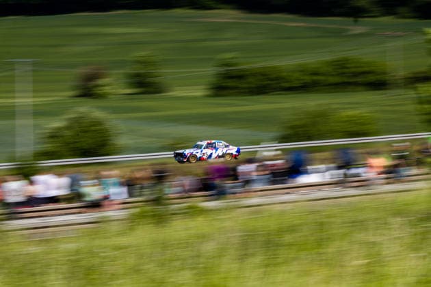 30.05.2026, GER, Motorsport Rallyesport, Maenner Frauen, Saison 2026, 61. RSC-Rallye Wartburg RSC Rallye Super Cup powered by Carunion org. MC Eisenach Bob Kellen KELLEN, Bob (LUX) FABER, Laurent (LUX) (Ford Escort Mk2) Am Samstagnachmittag gingen die Teilnehmer Fahrer auf die letze Wertungsprüfung Flachsgrund powered by Formella Bau GmbH. 99817 Eisenach Festplatz Spicke Thüringen Deutschland