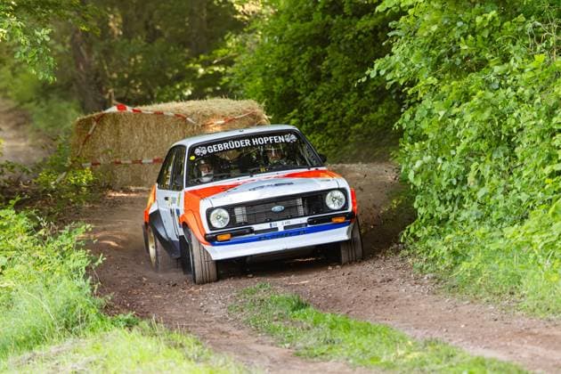 30.05.2026, GER, Motorsport Rallyesport, Maenner Frauen, Saison 2026, 61. RSC-Rallye Wartburg RSC Rallye Super Cup powered by Carunion org. MC Eisenach MSC Horlofftal e.V. JAEGER, Benedikt (DEU) KNAUER, Matthias (DEU) (Ford Escort MK II) Am Samstagnachmittag gingen die Teilnehmer Fahrer auf die letze Wertungsprüfung Flachsgrund powered by Formella Bau GmbH. 99817 Eisenach Festplatz Spicke Thüringen Deutschland