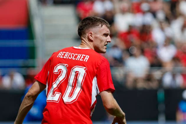 Michel Aebischer (Schweiz,20) , Schweiz, Fussball, Freundschaftsspiel, Schweiz vs. Jordanien, 31.05.2026, St. Gallen Kybunpark Hessen Schweiz Copyright: xGrantxHubbsx