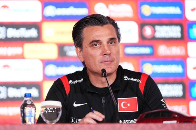 Turkish national team, Nationalteam head coach Vincenzo Montella speaks ahead of 2026 FIFA World Cup, WM, Weltmeisterschaft, Fussball ISTANBUL, TURKIYE - MAY 31: Turkish National Football Team head coach Vincenzo Montella speaks during a press conference, PK, Pressekonferenz at the Hasan Dogan National Teams Camp and Training Facilities, where the national team continues its preparations ahead of the 2026 FIFA World Cup in Istanbul, Turkiye on May 31, 2026. Hakan Akgun Anadolu Istanbul Turkey. Editorial use only. Please get in touch for any other usage.  Copyright: x2026xAnadoluxHakanxAkgunx