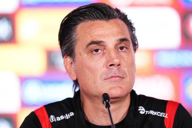 Turkish national team, Nationalteam head coach Vincenzo Montella speaks ahead of 2026 FIFA World Cup, WM, Weltmeisterschaft, Fussball ISTANBUL, TURKIYE - MAY 31: Turkish National Football Team head coach Vincenzo Montella speaks during a press conference, PK, Pressekonferenz at the Hasan Dogan National Teams Camp and Training Facilities, where the national team continues its preparations ahead of the 2026 FIFA World Cup in Istanbul, Turkiye on May 31, 2026. Hakan Akgun Anadolu Istanbul Turkey. Editorial use only. Please get in touch for any other usage.  Copyright: x2026xAnadoluxHakanxAkgunx