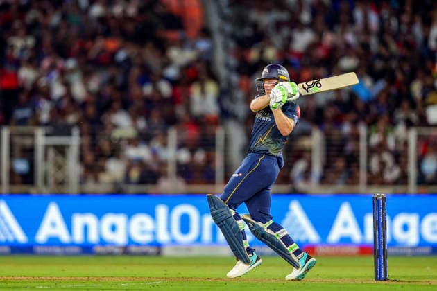 IPL 2026 Final, RCB vs GT Ahmedabad, May 31 (ANI): Gujarat Titans Jos Buttler plays a shot during the Indian Premier League 2026 Final match against Royal Challengers Bengaluru at Narendra Modi Stadium, in Ahmedabad on Sunday. Ahmedabad Gujarat India Copyright: xANIx ANI_20260531375