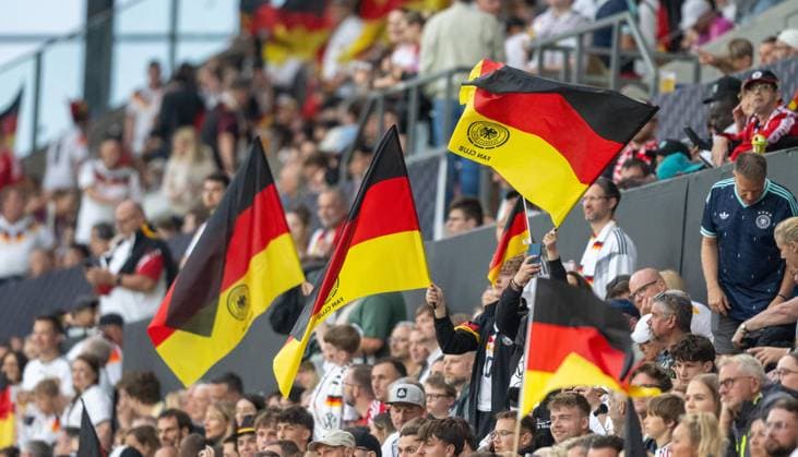 Fussball, Herren, Saison 2025 2025, Länderspiel in Mainz, Deutschland - Finnland, deutsche Fans, 31.05. 2026, Copyright: xMatthiasxKochx