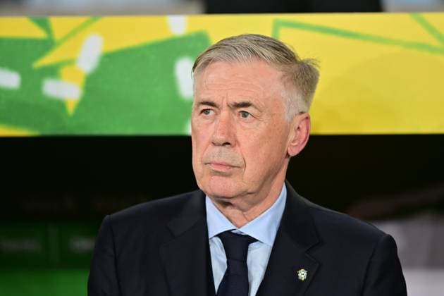 MARACANA Rio de Janeiro (RJ), 05 31 2026 - FRIENDLY MATCH BRAZIL X PANAMA - Brazil s coach Carlos Ancelotti during a friendly match between BRAZIL X PANAMA, held at the Maracana stadium in Rio de Janeiro, on Sunday night, May 31. The Brazilian national team, Nationalteam is preparing for the 2026 FIFA World Cup, WM, Weltmeisterschaft, Fussball (Photo: Eduardo Carmim Photo Premium SPP) 30930 (Eduardo Carmim SPP) Copyright: xEduardoxCarmimx xSPPx spp-en-EdCa-amistoso_brasil_panama_487987
