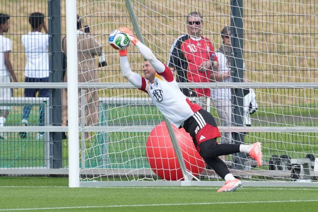 Torwart Manuel Neuer (Deutschland Germany) im Tor - Frankfurt 01.06.2026: Deutsche Nationalmannschaft verabschiedet sich mit öffentlichem Training aus Deutschland