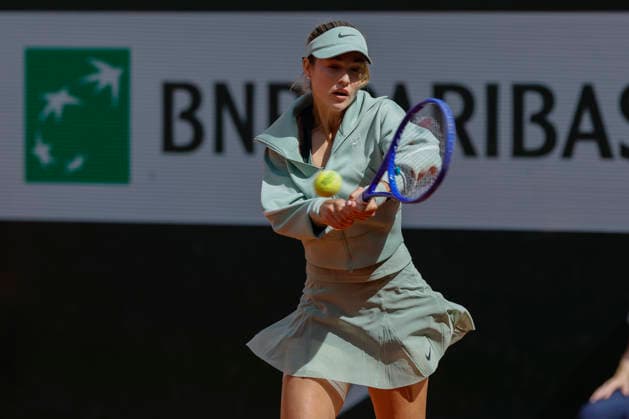 June 1, 2026, Paris, Paris, France: Anna KALINSKAYA (---) in action during the tennis Grand Slam of Roland Garros 2026, at Roland Garros Stadium - on June 31 1st 2026 .Paris - France Tennis Grand Slam Of Roland Garros 2026 Match Between Anastasia POTAPOVA (AUT) And Anna KALINSKAYA (RUS)  - ZUMAb253 20260601_zsp_b253_005 Copyright: xLoicxBaratouxx