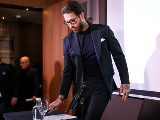 ESP: press conference, PK, Pressekonferenz Sergio Ramos Sergio Ramos, ex player former footballer and businessman, speaks the press to explain the status of the purchase of Sevilla FC by the shareholders at Eurostars Torre Sevilla Hotel in Sevilla on June 1st, 2026 in Spain; Seville Spain Futbol Copyright: xRafaelxRomanx xAgenciaxLOFx