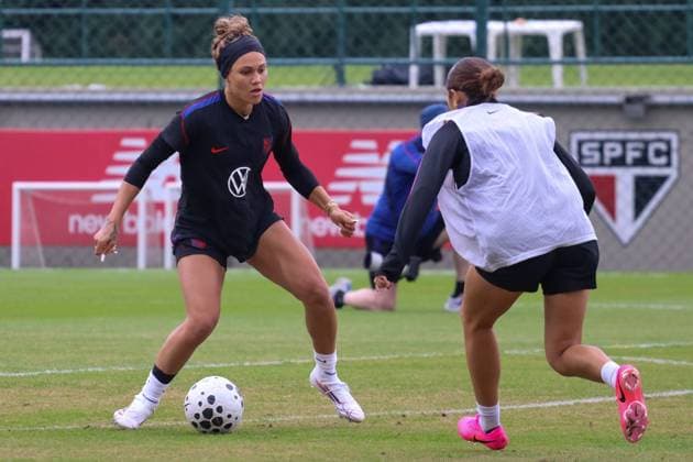 RECORD DATE NOT STATED Training session of the United States women s national team, Nationalteam Sao Paulo (SP), 02 06 2026 - Training Women s National Team United States - The United States women s national team opens part of its training session to the press, held at the Sao Paulo team s training center, on the afternoon of Tuesday, June 2, 2026.(Foto: Theo Daolio Thenews2 imago images) SPO  Copyright: xTheoxDaoliox