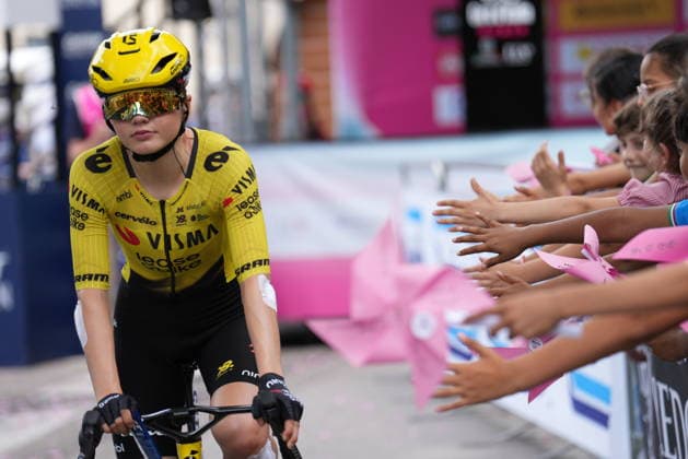 Netherlands™s Rosita Reijnhout of Team Visma Lease a Bike™s during Stage 6 of the Giro d™Italia Women, from Ala to Brescello, Italy, Tuesday, June 4, 2026  Copyright: xDavidexSpada LaPressex