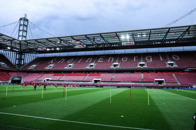 Fussball, WM-Qualifikation Europa (Frauen) Saison 2026 Abschlusstraining Deutschland vor dem Spiel gegen Norwegen 04.06.2026, RheinEnergeieSTADION Das Kölner RheinEnergieSTADION während dem Abschlusstraining Köln RheinEnergieSTADION Nordrhein-Westfalen Deutschland