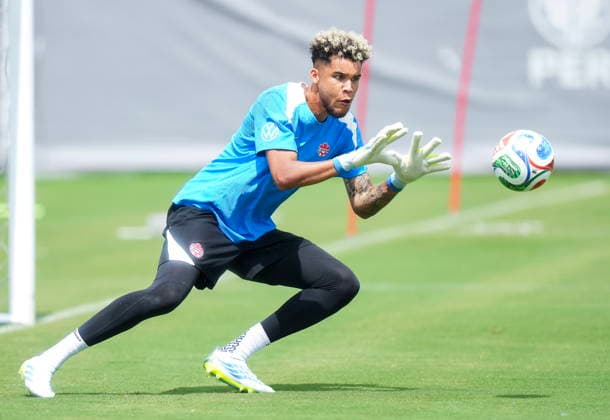 May 28, 2026, Charlotte, Nc, UNITED STATES: Canada goalkeeper Dayne St. Clair makes a save during team Canada World Cup roster selection camp in Charlotte, NC on Thursday, May 28, 2026. Canada News - May 28, 2026  - ZUMAc35_ 20260528_zaf_c35_144 Copyright: xNathanxDenettex