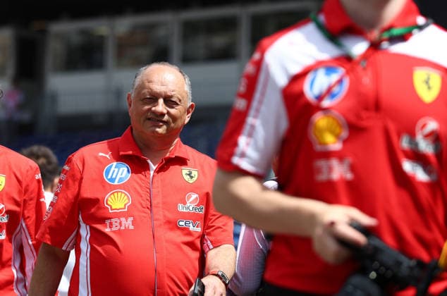 June 4, 2026, Monte-Carlo, Monaco, Monaco: FREDERIC VASSEUR of Ferrari during the Formula 1 Grand Prix of Monaco 2026 pilots arrivals in Monaco. Monte-Carlo Monaco - ZUMAc179 20260604_zep_c179_090 Copyright: xMickaelxChavetx