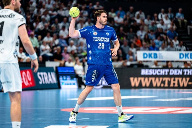 07.06.2026, xdobgx, Handball Daikin HBL, THW Kiel - TBV Lemgo Lippe v.l. Hendrik Wagner (TBV Lemgo Lippe, 28) am Ball, plays the ball