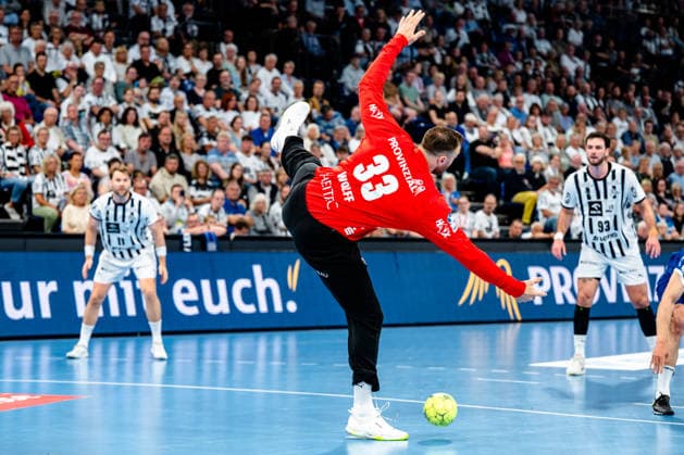 07.06.2026, xdobgx, Handball Daikin HBL, THW Kiel - TBV Lemgo Lippe v.l. Andreas Wolff (Kiel, 33) hält Siebenmeter