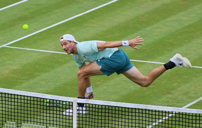 09.06.2026, Boss Open 2026, ATP, Tennis Herren Tour 250 Stuttgart, TTC Weissenhof, Tennis, im Bild: Jan-Lennard Struff (GER)
