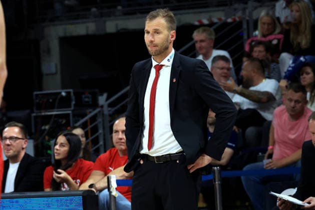 DEU, easyCredit BBL, ALBA vs. Bamberg, 09.06.2026, Max-Schmeling-Halle, Berlin, DEU, easyCredit BBL, ALBA vs. Bamberg, im Bild Head Coach Anton Gavel (Bamberg)
