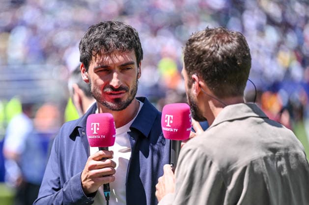 Mats Hummels and Thomas Müller Looks on during the FIFA World Cup, WM, Weltmeisterschaft, Fussball 2026 Group I match between France and Senegal at New York New Jersey Stadium on June 16, 2026 in East Rutherford, United States. (Photo by Harry Langer DeFodi Images) -