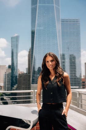 11.06.2026, USA, New York, MagentaTV Studio, FIFA World Cup, WM, Weltmeisterschaft, Fussball Laura Wontorra