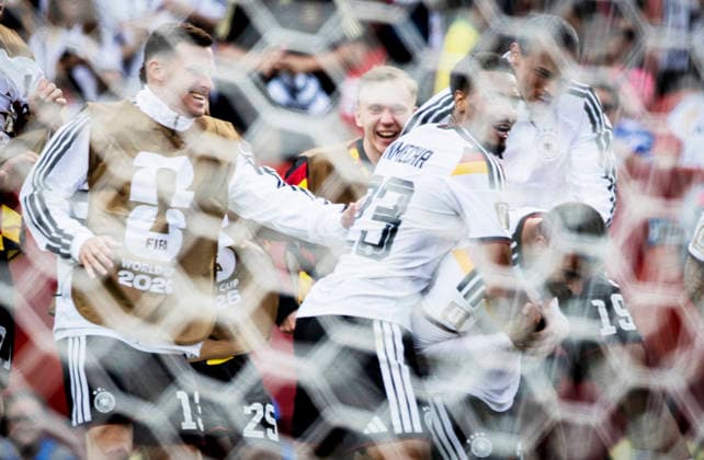 Toronto, Canada 20th Jun 2026. Goal celebration: Deniz Undav (GER) Felix Nmecha (GER) Leroy Sane (GER) Maximilian Beier (GER) Pascal Gross (GER) Germany - Ivory Coast World Cup Deutschland - Elfenbeinküste 20.06.2026