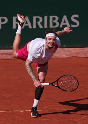 Alexander Bublik, Herren Einzel, Men s Singles Tennis - French Open 2026 - Roland Garros - Paris - - France - 26 May 2026. Copyright: xJuergenxHasenkopfx