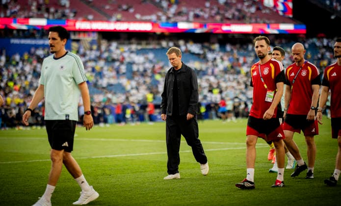 Boston, USA 29th Jun 2026. Trainer Julian Nagelsmann (Deutschland) Germany - Paraguay World Cup Deutschland - Paraguay 29.06.2026