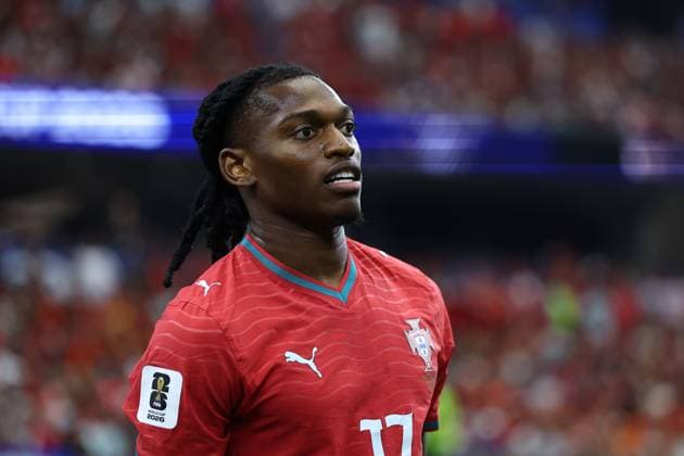 Rafael Leao of Portugal Portugal v Spain 2026 FIFA World Cup, WM, Weltmeisterschaft, Fussball Round of 16, Football, Dallas Stadium, Arlington, Texas, USA - 06 Jul 2026Arlington Dallas Stadium Texas (TX) United States of America  Copyright: xMichaelxZemanek Shutterstockx 16980007dl