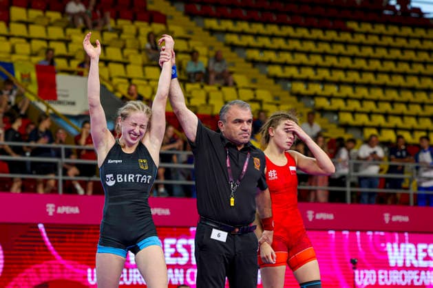 Sport Bilder des Tages 2025 U23 Wrestling World Championships 53kg WW - Fiona Sophie Gasser (GER)