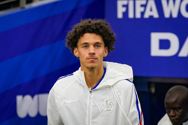 USA: Fussball FIFA World Cup, WM, Weltmeisterschaft, Fussball 2026, Halbfinale - Frankreich vs Spanien - Dallas Stadium in Arlington, Texas: Maghnes Akliouche (Frankreich) 25 Copyright: xJOERANxSTEINSIEKx