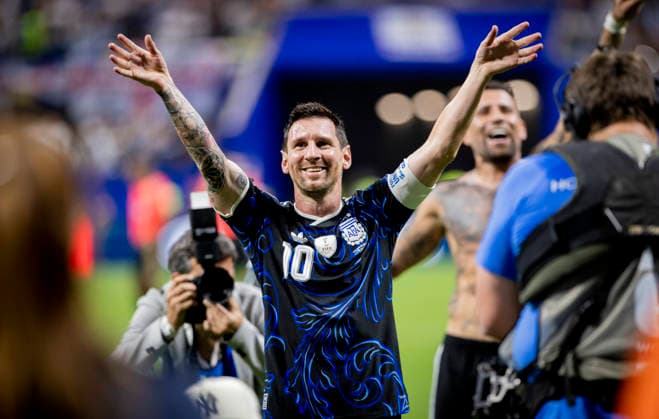 Atlanta, USA 15th Jul 2026. Lionel Messi (ARG) England - Argentina World Cup England - Argentinien 15.07.2026