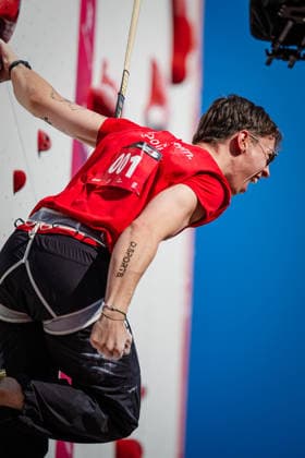 Die Finals 2026 - Speed-Klettern, 25.07.2026 Sebastian Lucke ist deutscher Meister im Speed-Klettern; Die Finals 2026 - Speed-Klettern am 25.07.2026 am Opernplatz, Hannover Copyright: xBEAUTIFULxSPORTS Tonhäuserx