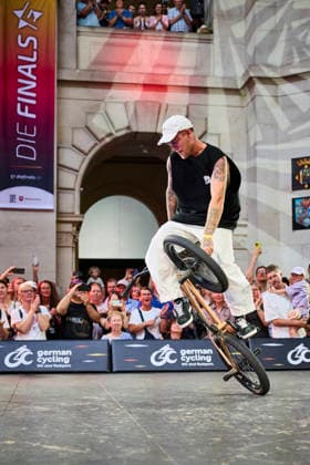 DIE FINALS 2026 BMX Flatland Finale am 25.07.2026, Dustyn Alt Hannover Neues Rathaus Niedersachsen Deutschland