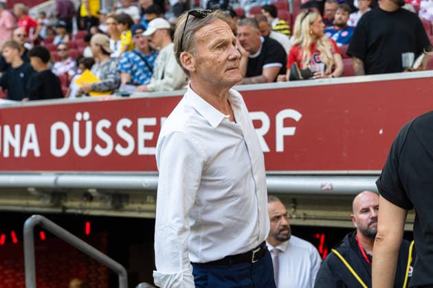 Deutschland: 25. Juli 2026: Testspiel - Vorbereitung 2026 2027 - Fortuna Düsseldorf vs. Borussia Dortmund, Merkur Spiel Arena, Düsseldorf Joachim Watzke Copyright: xCelinaxLeiersx
