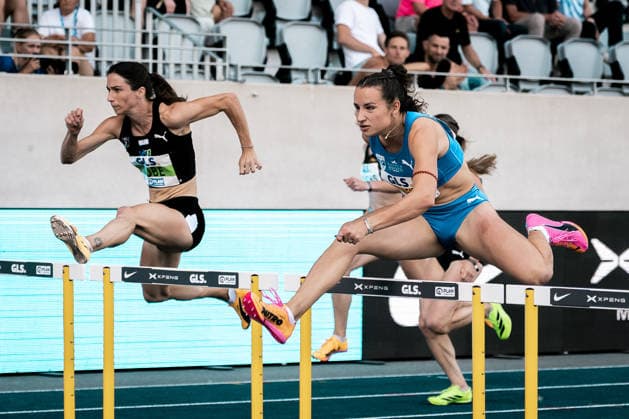 Schneider Rosina (TV Sulz, 100m Huerden Frauen, 1484), GER, Leichtathletik, Athletics, Deutsche Meisterschaften, Die Finals, Wattenscheid, 25.07.2026, GER, Leichtathletik, Athletics, Deutsche Meisterschaften, Die Finals, Wattenscheid, 25.07.2026 Wattenscheid Copyright: xStefanxMayerx EP_SMR