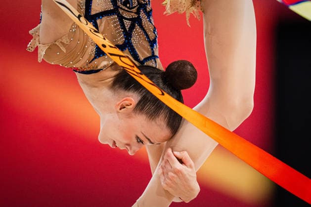 Die Finals 2026 - Rhythmische Sportgymnastik, 26.07.2026 Julia Stavickaja - Bremen 1860 (Band); Die Finals 2026 - Rhythmische Sportgymnastik am 26.07.2026 in der ZAG-Arena, Hannover Copyright: xBEAUTIFULxSPORTS Tonhäuserx