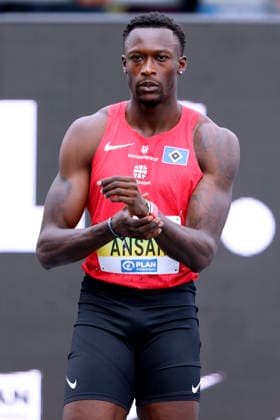 ANSAH Owen 100m der Maenner Deutscher Meister DLV Deutsche LA Meisterschaften 2026 in Bochum - Wattenscheid am 25.07.2026 Copyright: xLacixPerenyix