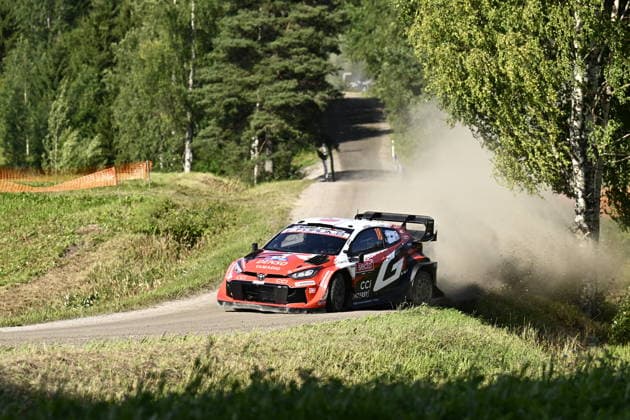 LKS 20260731 Takamoto Katsuta of Japan during the special stage Saarikas at the WRC, Motorsport Rallye, WM Rally Finland in Jyväskylä, Finland on July 31, 2026. - RONI REKOMAA Jyväskylä Finland al_N0PxPIpg  Copyright: xRonixRekomaax al_N0PxPIpg