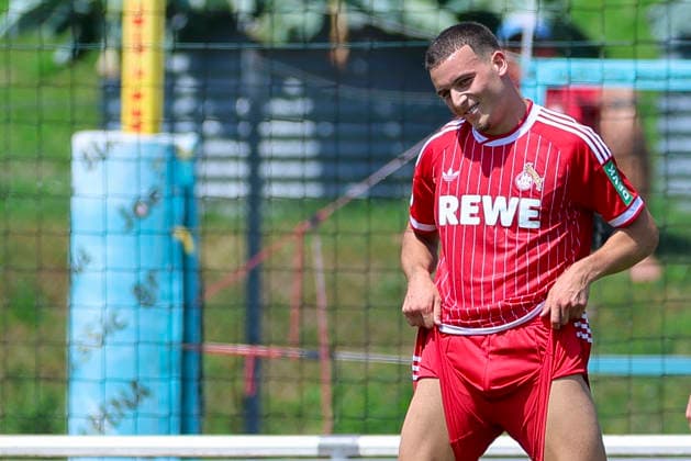 Said El Mala (1. FC Köln) schaut enttäuscht, Friendly match, 1. FC Köln v Hertha BSC Berlin, Koasastadion am 31. July 2026 in St. Johann in Tirol, Österreich. (Foto von Marco Steinbrenner DeFodi Images) Said El Mala (1. FC Köln) looks dejected, Friendly match, 1. FC Köln v Hertha BSC Berlin, Koasastadion, July 31, 2026 in St. Johann in Tirol, Austria. (Photo by Marco Steinbrenner DeFodi Images) -
