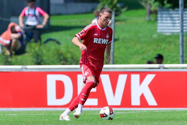 Said El Mala (1. FC Köln) kontrolliert den Ball, Friendly match, 1. FC Köln v Hertha BSC Berlin, Koasastadion am 31. July 2026 in St. Johann in Tirol, Österreich. (Foto von Marco Steinbrenner DeFodi Images) Said El Mala (1. FC Köln) controls the ball, Friendly match, 1. FC Köln v Hertha BSC Berlin, Koasastadion, July 31, 2026 in St. Johann in Tirol, Austria. (Photo by Marco Steinbrenner DeFodi Images) -