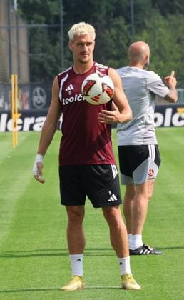 31.07.2026 - Fussball - 2. Fussball - Bundesliga - Saison 2026 2027 - 1. FC Nürnberg Nuernberg FCN ( Club ) - Training - Sportfoto Zink DoGe - xdoxgex - Sigurd Haugen ( 9, 1. FC Nürnberg FCN )