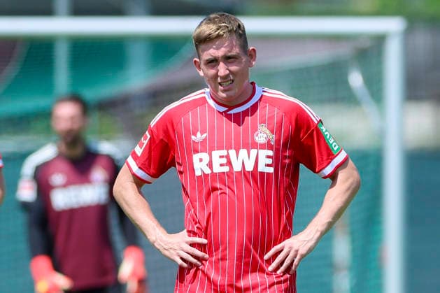 Isak Bergmann Johannesson (1. FC Köln) schaut enttäuscht, Friendly match, 1. FC Köln v Hertha BSC Berlin, Koasastadion am 31. July 2026 in St. Johann in Tirol, Österreich. (Foto von Marco Steinbrenner DeFodi Images) Isak Bergmann Johannesson (1. FC Köln) looks dejected, Friendly match, 1. FC Köln v Hertha BSC Berlin, Koasastadion, July 31, 2026 in St. Johann in Tirol, Austria. (Photo by Marco Steinbrenner DeFodi Images) -