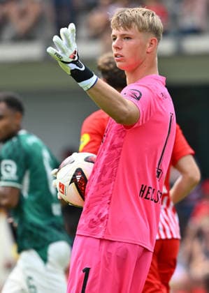 31.07.2026 - Fussball - Saison 2026 2027 - Testspiel Freundschaftsspiel Vorbereitungsspiel - SC Freiburg - SpVgg Greuther Fürth ( Kleeblatt ) - - Sportfoto Zink - xwoxzix - regulations prohibit any use of photographs as image sequences and or quasi-video - only for editorial use - Florian Hellstern (1, SpVgg Greuther Fürth )
