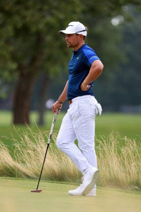 U.S. Senior Open Championship DETROIT, MICHIGAN - JULY 30: Adrien Saddier of Esery, France waits on the 16th green during the first round of the Rocket Classic 2026 at the Detroit Golf Club in Detroit, Michigan, USA, July 30, 2026. Detoit Michian United States  Copyright: xAmyxLemusx originalFilename:lemus-ussenior260730_npmF6.jpg