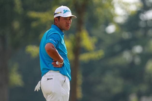 U.S. Senior Open Championship DETROIT, MICHIGAN - JULY 30: Hideki Matsuyama of Sendai, Japan waits on the 16th green during the first round of the Rocket Classic 2026 at the Detroit Golf Club in Detroit, Michigan, USA, July 30, 2026. Detoit Michian United States  Copyright: xAmyxLemusx originalFilename:lemus-ussenior260730_npzv5.jpg