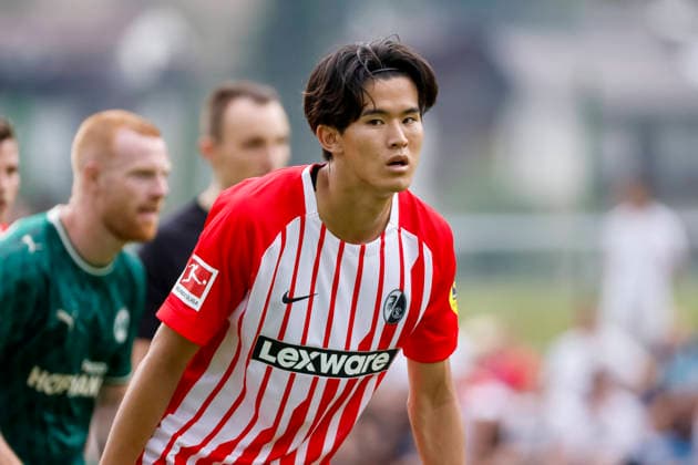 Keisuke Goto (SC Freiburg, 42) , Österreich, Fussball, Testspiel, 2026 2027, vs. , 31.07.2026, Schruns Fussballplatz Österreich Copyright: xGrantxHubbsx