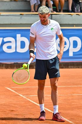 Tennis 1. Bundesliga Herren; TC Augsburg Siebentisch - TK GW Mannheim, 31.07.2026 AUGSBURG, GERMANY - 31. JULY: im Bild Jerome KYM vom TC GW Mannheim während dem Match der 1. Bundesliga Herren zwischen dem TC Augsburg und dem TK GW Mannheim am 6. Spieltag Copyright: xBEAUTIFULxSPORTS Goldbergx