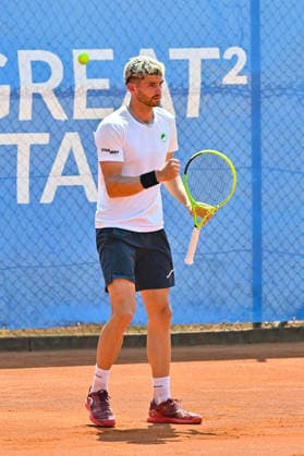 Tennis 1. Bundesliga Herren; TC Augsburg Siebentisch - TK GW Mannheim, 31.07.2026 AUGSBURG, GERMANY - 31. JULY: im Bild Jerome KYM vom TC GW Mannheim während dem Match der 1. Bundesliga Herren zwischen dem TC Augsburg und dem TK GW Mannheim am 6. Spieltag Copyright: xBEAUTIFULxSPORTS Goldbergx